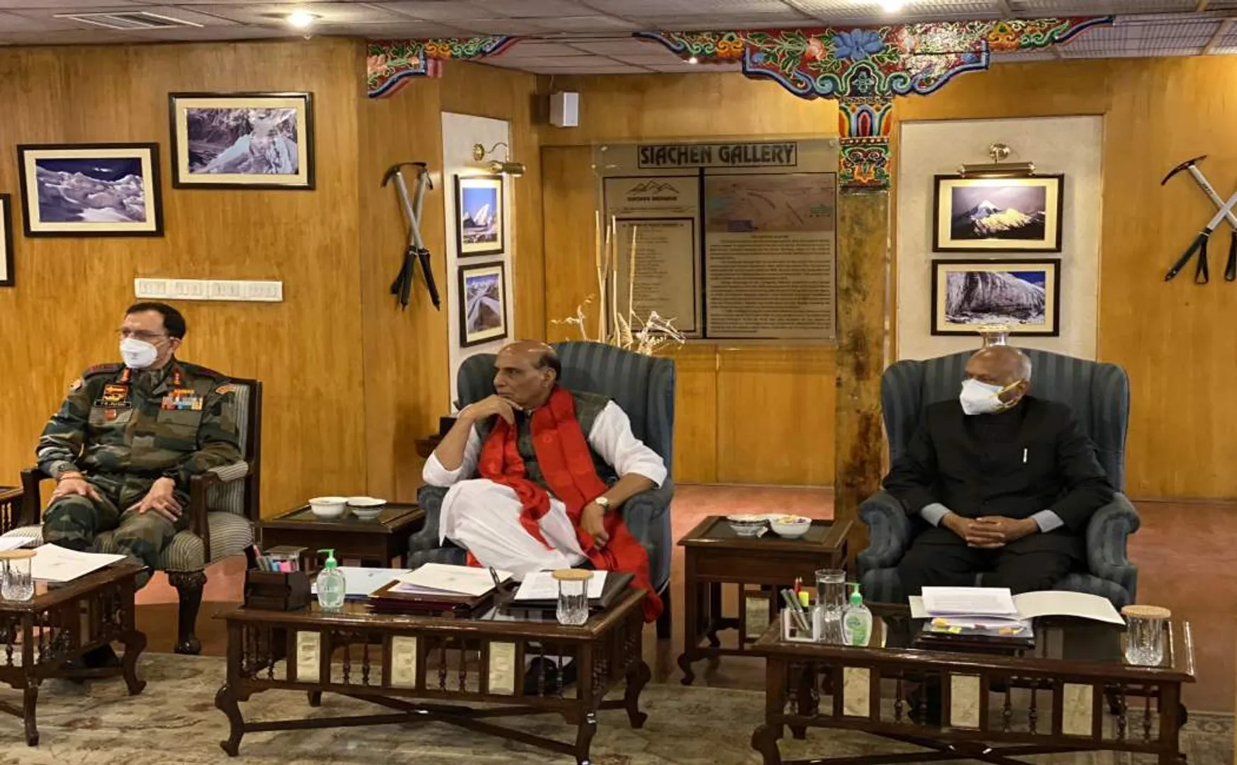 defence minister rajnath singh visit Ladakh